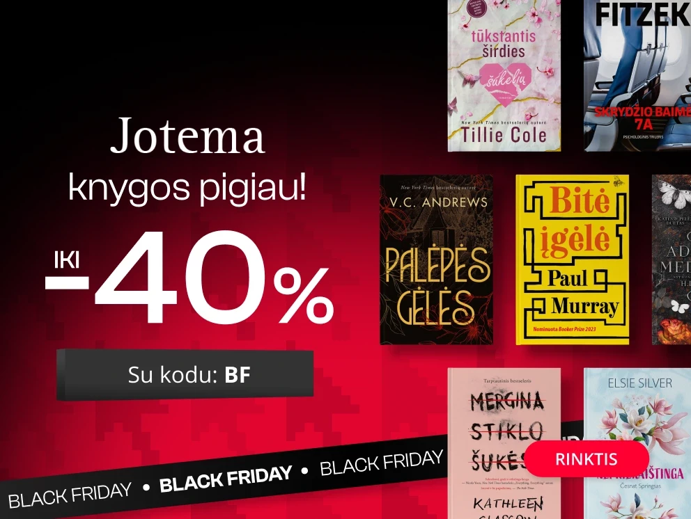 Leidyklos JOTEMA knygoms iki -40% extra nuolaidos!