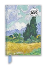 Vincent Van Gogh: Wheat Field with Cypresses (Foiled Blank Journal)