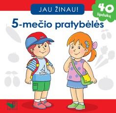 Jau žinau. 5-mečio pratybėlės. 40 lipdukų