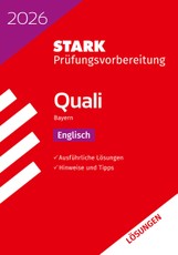 STARK Lösungen zu Englisch 9. Klasse - Quali Mittelschule 2026 Bayern - Prüfungsvorbereitung