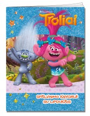 Troliai. Spalvinimo knygelė su lipdukais