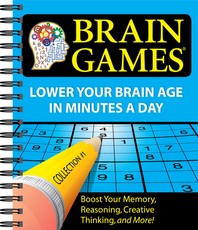 Brain Games #1: Lower Your Brain Age in Minutes a Day (Variety Puzzles)