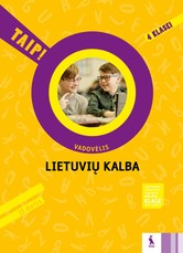 Lietuvių kalba. Vadovėlis 4 klasei, 2 dalis. Serija TAIP!