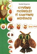 Gyvūnų figurėlės iš gamtinių medžiagų