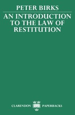 An Introduction to the Law of Restitution