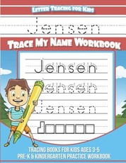 Jensen Letter Tracing for Kids Trace my Name Workbook