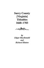 Surry County [Virginia] Tithables, 1668-1703