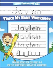 Jaylen Letter Tracing for Kids Trace my Name Workbook