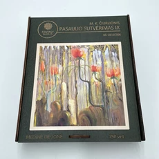 Medinė dėlionė M. K. Čiurlionis „Pasaulio sutvėrimas IX“, M, 150 dalių Medinė dėlionė M. K. Čiurlionis „Pasaulio sutvėrimas IX“, M, 150 dalių