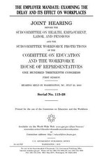 The employer mandate