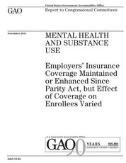 Mental Health and Substance Use