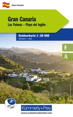 Kümmerly+Frey Outdoorkarte Gran Canaria 1:50.000