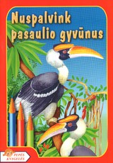 Nuspalvink pasaulio gyvūnus