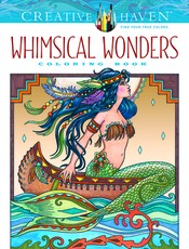 Creative Haven Whimsical Wonders Coloring Book