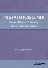 In Statu Nascendi. Journal of Political Philosophy and International Relations 2018/1