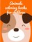 Animals coloring books for children