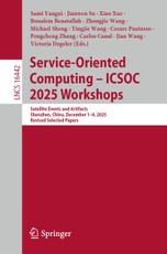 Service-Oriented Computing - ICSOC 2025 Workshops