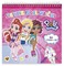 Spalvink pagal skaičius. Su lipdukais. Polly Pocket