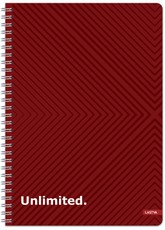Knyga su spirale A4 200lap 70g lang UNLIMITED