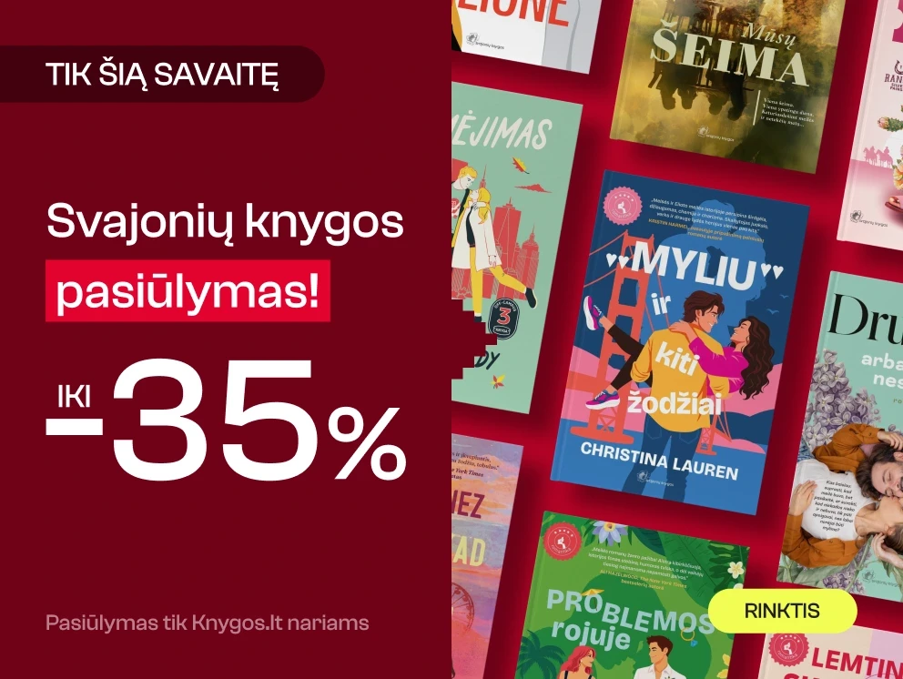 Leidyklos SVAJONIŲ KNYGOS knygoms iki -35%!