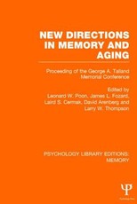 New Directions in Memory and Aging (Ple: Memory)