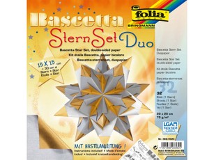 Kalėdinė žvaigždė. Popierius + schema