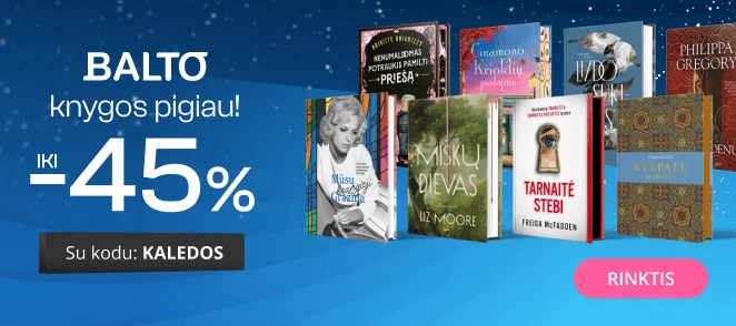LEIDYKLOS BALTO KNYGOS - extra nuolaidos iki -45%!