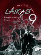Laikas 9. Užduočių sąsiuvinis 9 klasei, 2 dalis
