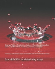 Georgia Water Distribution System Operator Certification Exam Unofficial Self Practice Exercise Questions