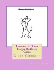 Cirneco dell'Etna Happy Birthday Cards