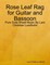 Rose Leaf Rag for Guitar and Bassoon - Pure Duet Sheet Music By Lars Christian Lundholm