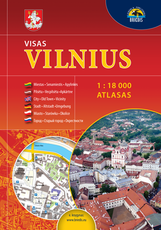 Visas Vilnius. Atlasas. 1:18 000