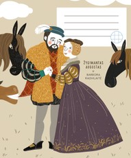 Sąsiuvinis Žygimantas Augustas ir Barbora Radvilaitė, 12l., langeliais