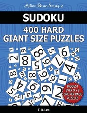 Sudoku 400 Hard Giant Size Puzzles To Keep Your Brain Active For Hours