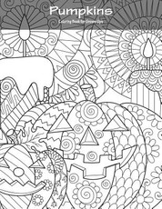 Pumpkins Coloring Book for Grown-Ups 1