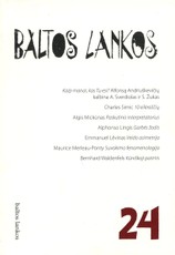 Baltos lankos Nr. 24