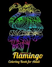 Flamingo Coloring Book for Adults