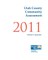 Utah County Community Assessment 2011, Volume 2