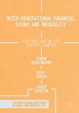 Inter-Generational Financial Giving and Inequality