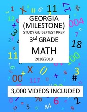 3rd Grade GEORGIA MILESTONE, 2019 MATH, Test Prep