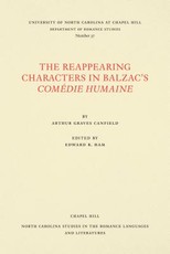 The Reappearing Characters in Balzac's ComÃ©die Humaine