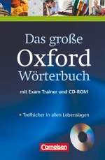Das große Oxford Wörterbuch. Inkl. CD-ROM