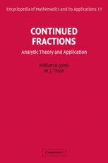 Continued Fractions