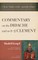 Commentary on the Didache and on 1-2 Clement