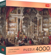 TREFL Dėlionė su plakatu „Panini, Modern Rome“, 4000 det.