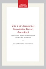 Vita Viri Clarissimi Et Famosissimi Kyriaci Anconitani