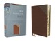 Niv, Thinline Bible, Leathersoft, Brown, Red Letter, Thumb Indexed, Comfort Print