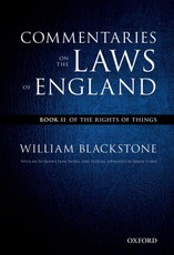 The Oxford Edition of Blackstone's: Commentaries on the Laws of England