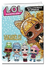 L.O.L. Surprise! Vakarėlis! Spalvinimas su lipdukais