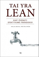 Tai yra LEAN: kaip išvengti efektyvumo paradokso